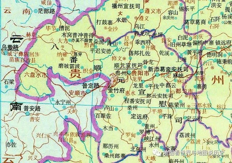 贵州省黔西县撤县设市,地图上的黔西历史沿革