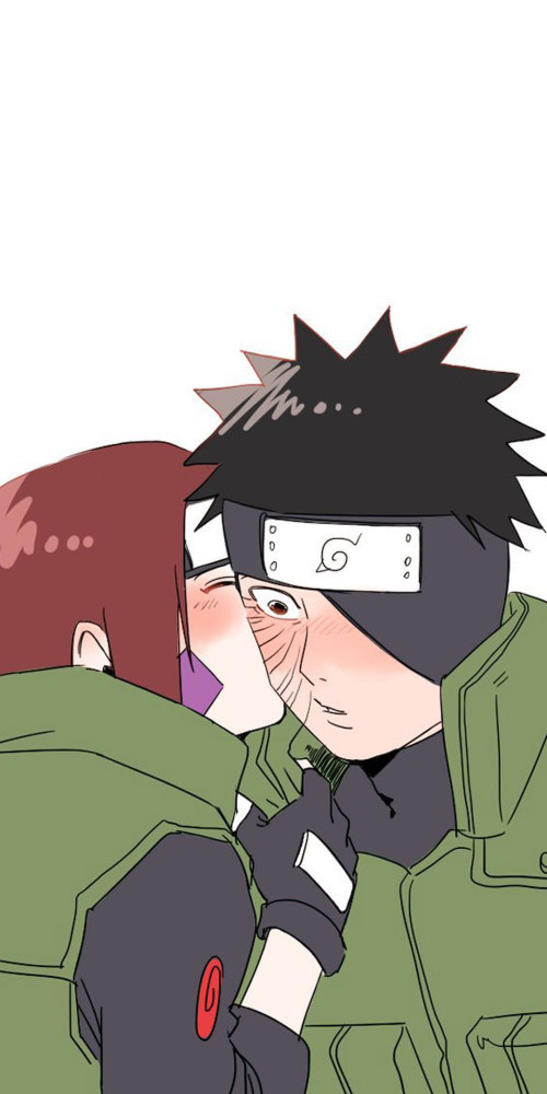《火影忍者壁纸》带土和琳手机壁纸,如果琳还在,带土也不会黑化