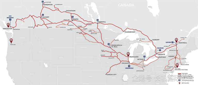 美国货运铁路集团250亿美元卖身加拿大!
