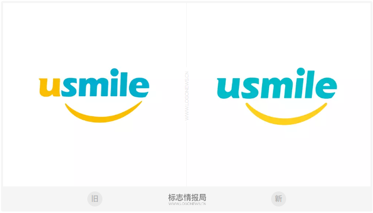 全面口腔护理品牌usmile及其母公司启用新logo