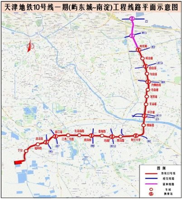 天津地铁信息大汇总!涉及多个区域线路覆盖,站点位置规划!