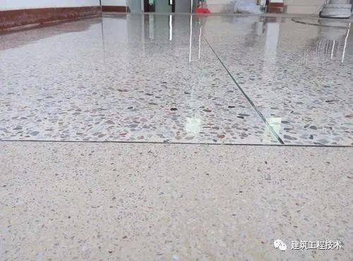 【技术交底】现制水磨石地面施工