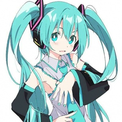 动漫女生头像 初音未来系列 动漫女头