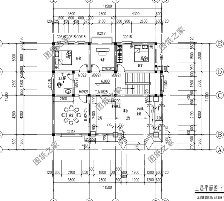 外观典雅大气,户型设计小巧实用,非常适合农村建造