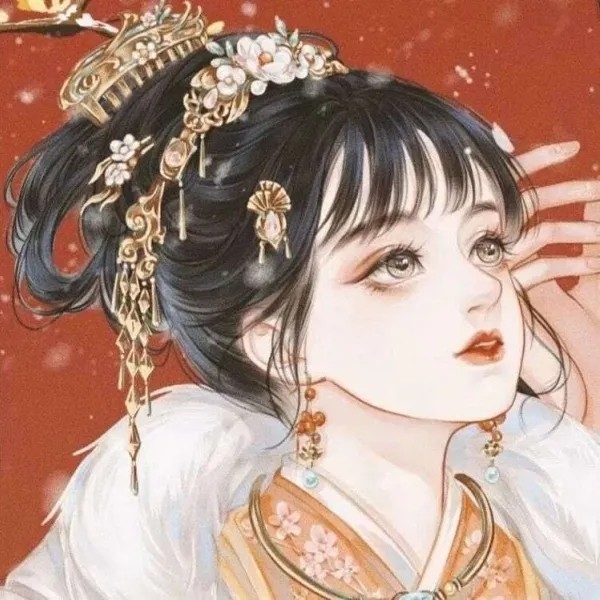 古风系情侣头像