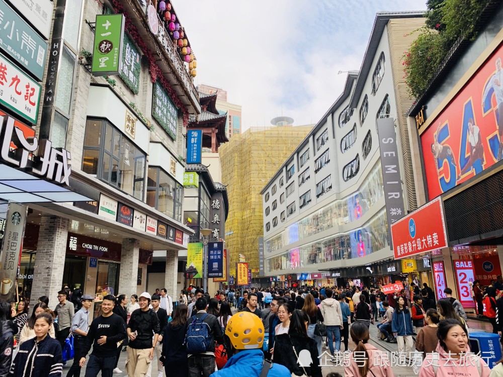 深圳这条土豪商业街,人气火爆年收入50亿,还是鹏城的历史起点