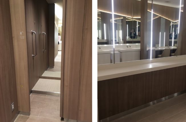 商场卫生间设计,日本购物中心洗手间个性化设计