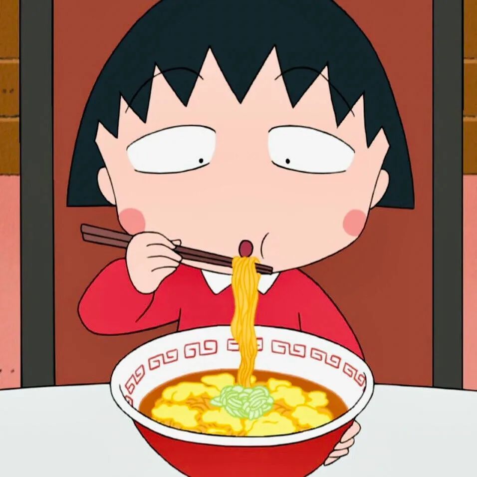 【丸子头像】小丸子的干饭系列头像