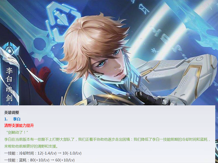 王者荣耀:李白典藏皮肤香起来了,女仆咖啡大变样,露娜