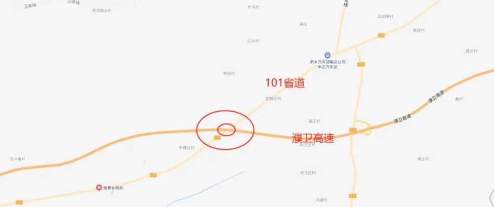 《河南省交通运输厅公路管理局关于濮卫高速公路跨s101涉路施工许可的