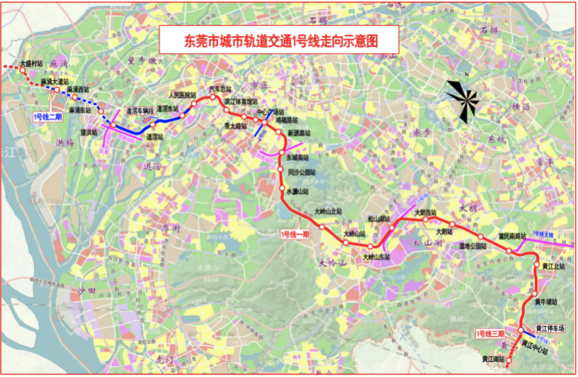 东莞未来5年最强交通图谱!15条轨道进程在此!