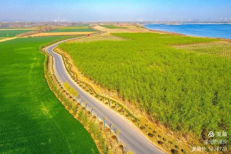 多图预警,带你游览孟津沿黄生态旅游公路