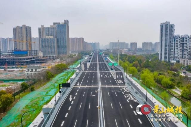 彩虹大道快速路主线高架连通!杭州多条城市快速路有新进展