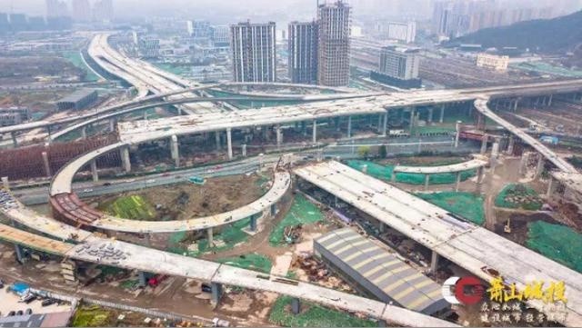 彩虹大道快速路主线高架连通!杭州多条城市快速路有新进展