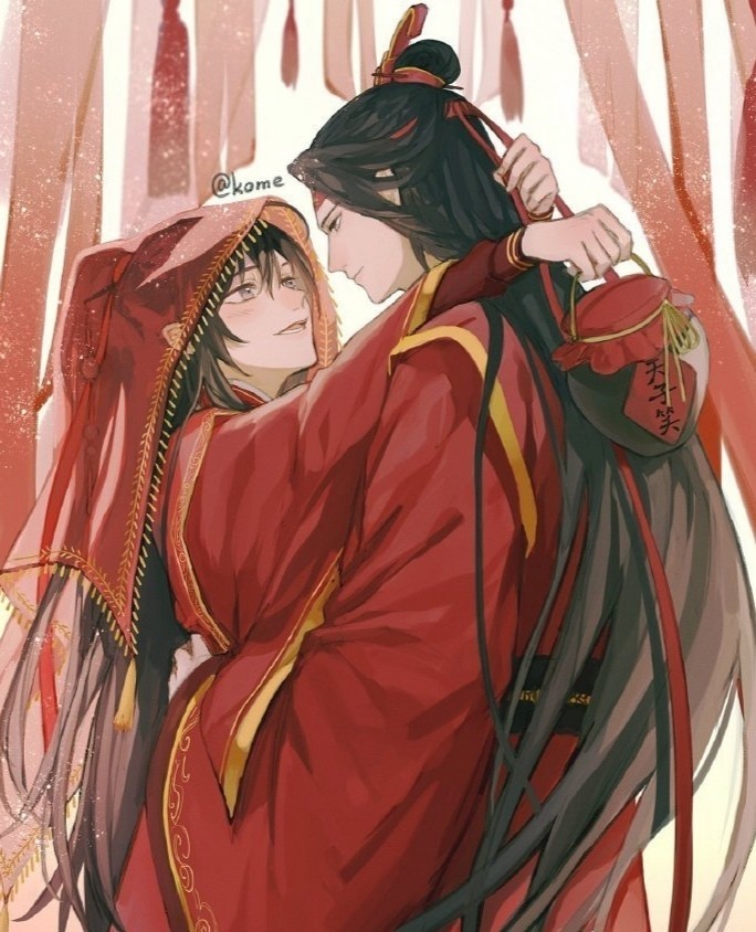 魔道祖师:分享一忘羡大婚图