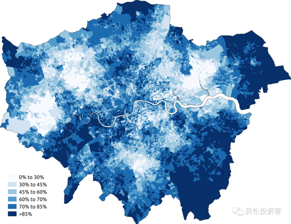 伦敦人口分布_华人参政 ,杀进英国政坛的一匹黑马