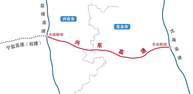 东台至兴化高速公路东延工程效果图曝光!