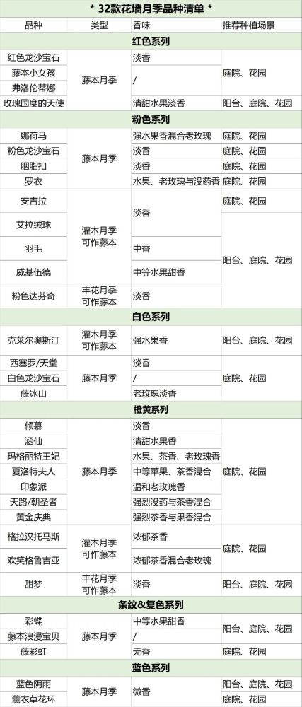 实现刷屏朋友圈的浪漫花墙梦来看看这30月季清单