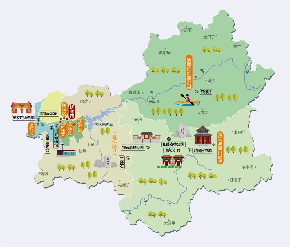 辽宁一"奇特"的县,与市同名无县城,县政府坐落在县外