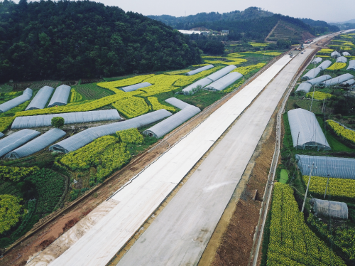 351国道衢州市区段ppp项目:不负春光加油干,我和工地"有个约"