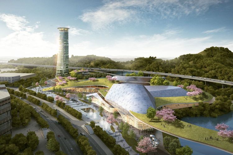 深圳科技博览中心第一期拆除工程顺利启动_腾讯新闻