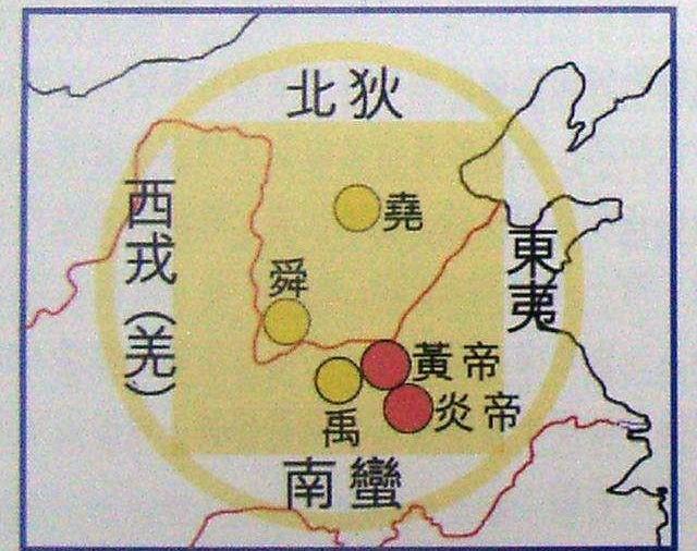 古代历史上的"东夷,南蛮,西戎,北狄"都是什么人?