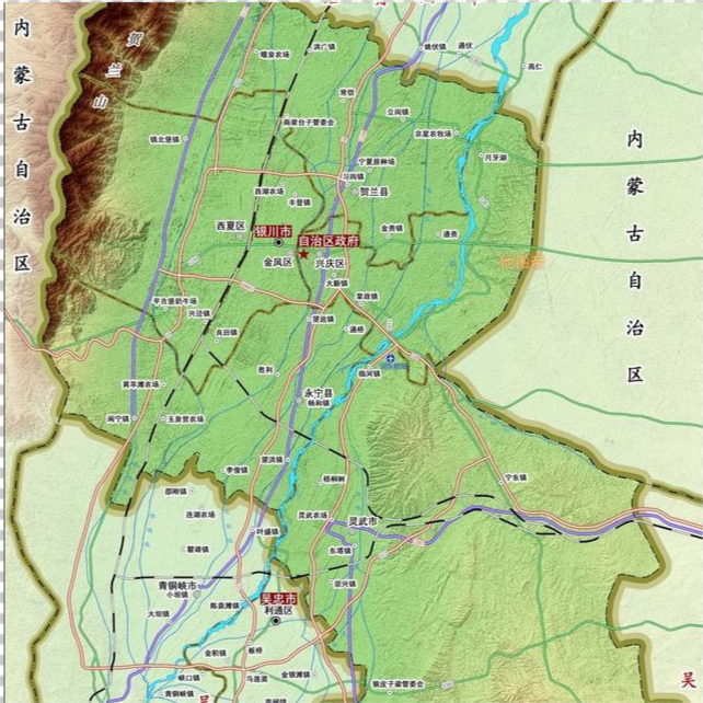 银川面积人口_银川河东机场(2)