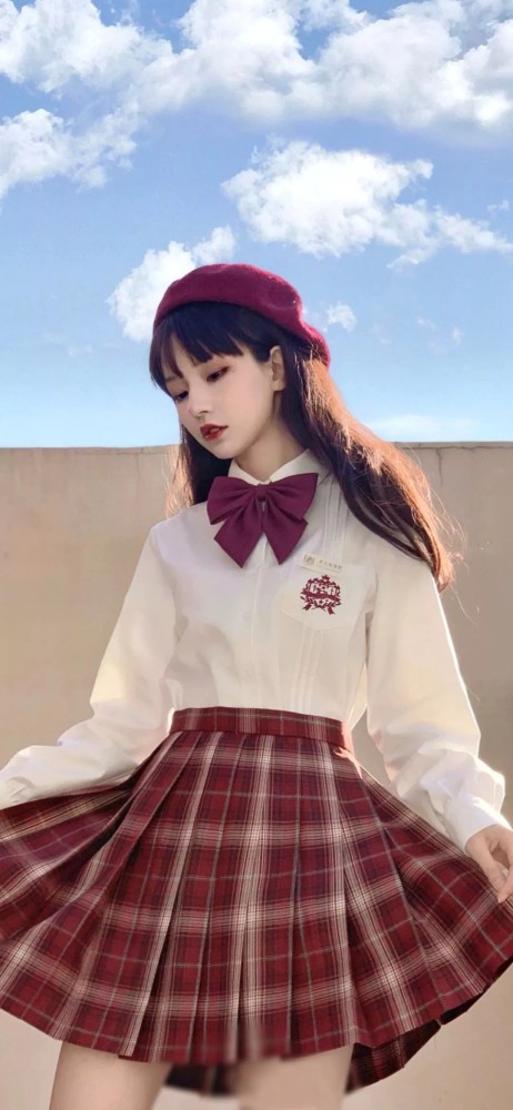 jk制服全面屏壁纸壁纸|好好生活,慢慢相遇