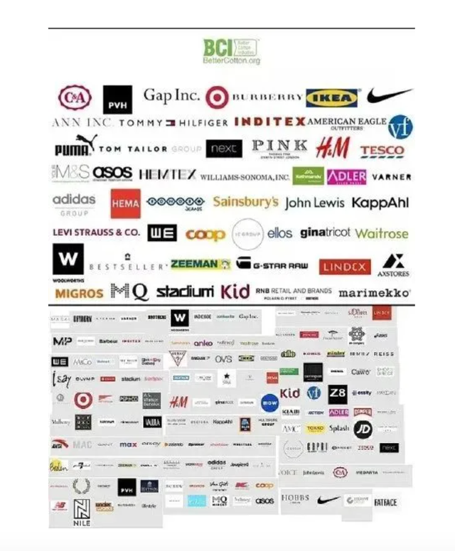h&m们 全名单曝光!石锤这20家品牌商