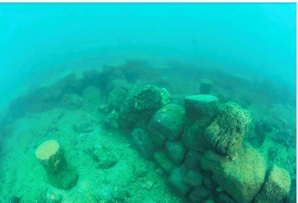 海南地区意外发现一片神秘的海底古村,那里到底隐藏着