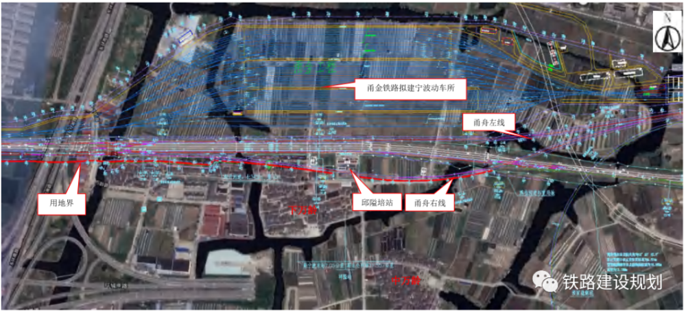 宁波至舟山铁路环境影响报告书公示,线路走向和站点设置详解