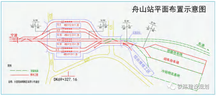 宁波至舟山铁路环境影响报告书公示,线路走向和站点设置详解