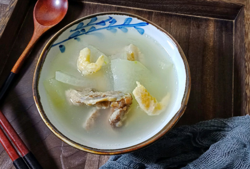 【冬瓜虾米排骨汤的的烹饪技巧】