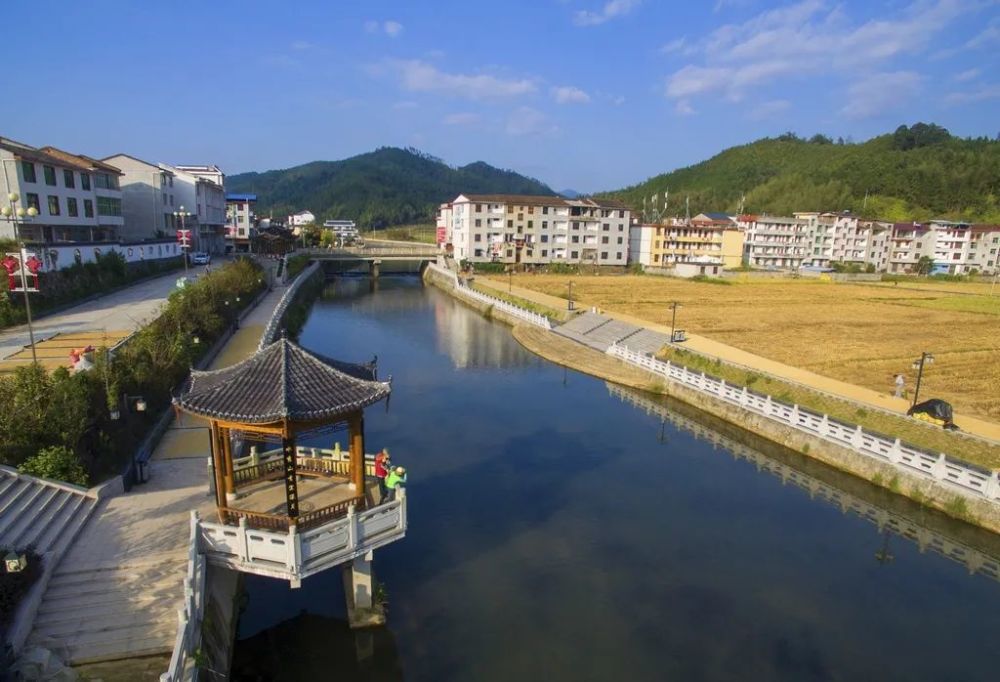 大源乡建生态水系构山水长廊促人水和谐创建全国文明城市