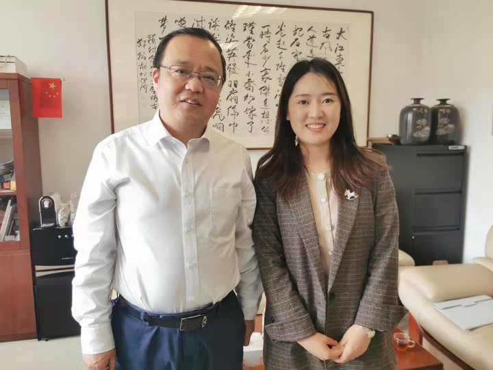 3月25日杭书房创始人谢咏咏来到西湖大学,向吉青克副校长学习西湖