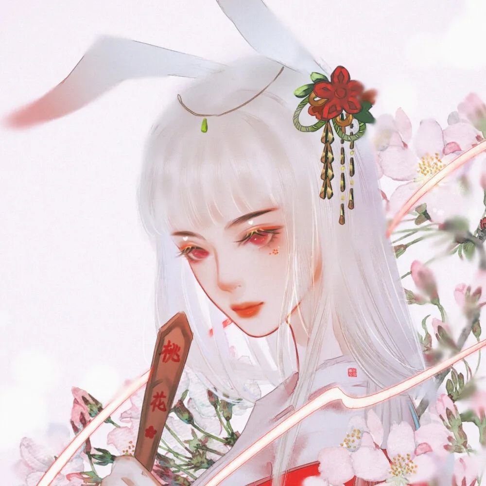 动漫古风女头:然而世事千帆而过,路的尽头终会是温柔和月光