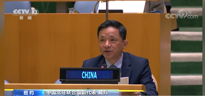 中国常驻联合国副代表戴兵在大会发言中指出,在美国,数千万的非洲人