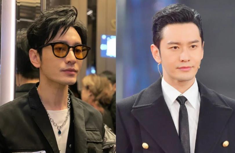 男明星也减肥,黄晓明为角色暴瘦,脸部线条明显!