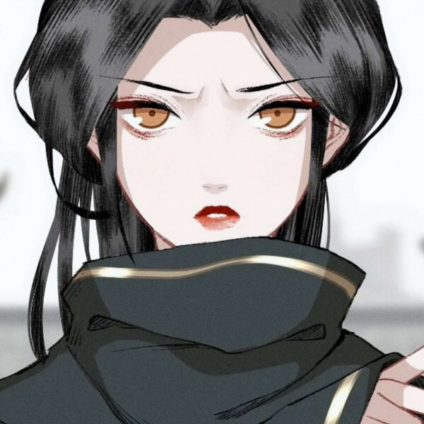 一组古风女团头,御姐范儿十足