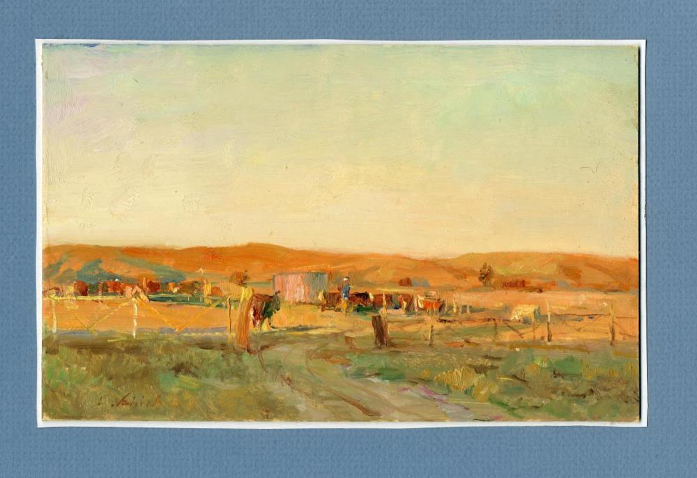 杨鸣山百幅油画风景写生作品宁波展出