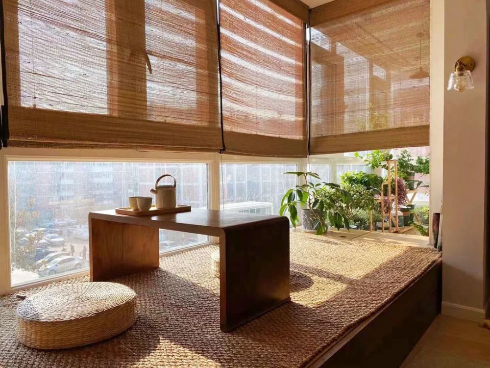 日式两居室,阳台的设计来抄作业了,成为最美的细节!