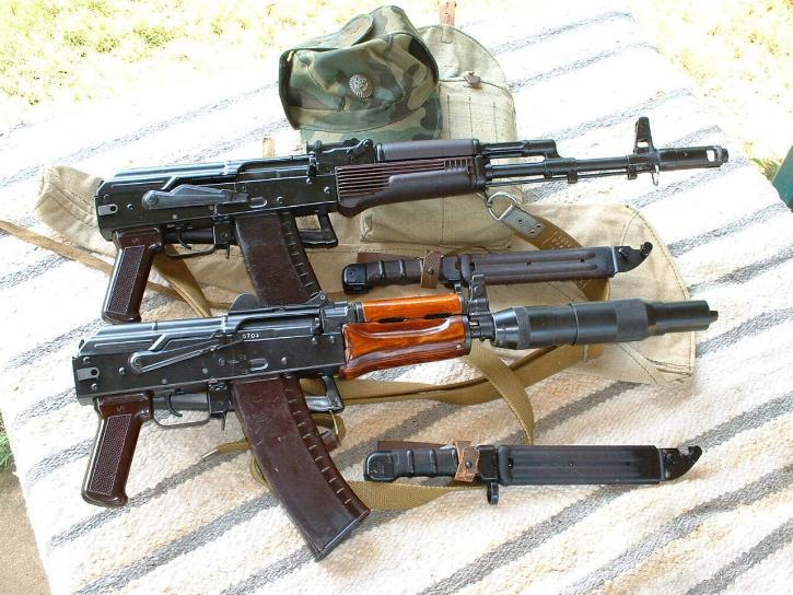 aks-74u冲锋枪