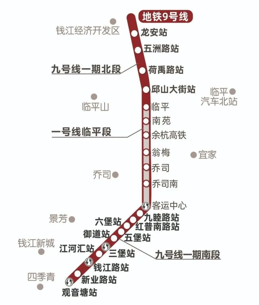 杭州地铁添三位新成员!临平居民年底可直达钱江新城了