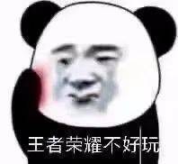 沙雕熊猫头 王者荣耀不好玩了