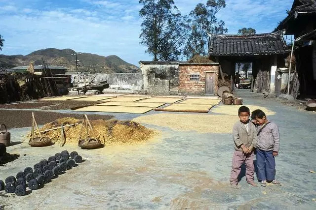 镜头下的30年前福建乡村老照片!
