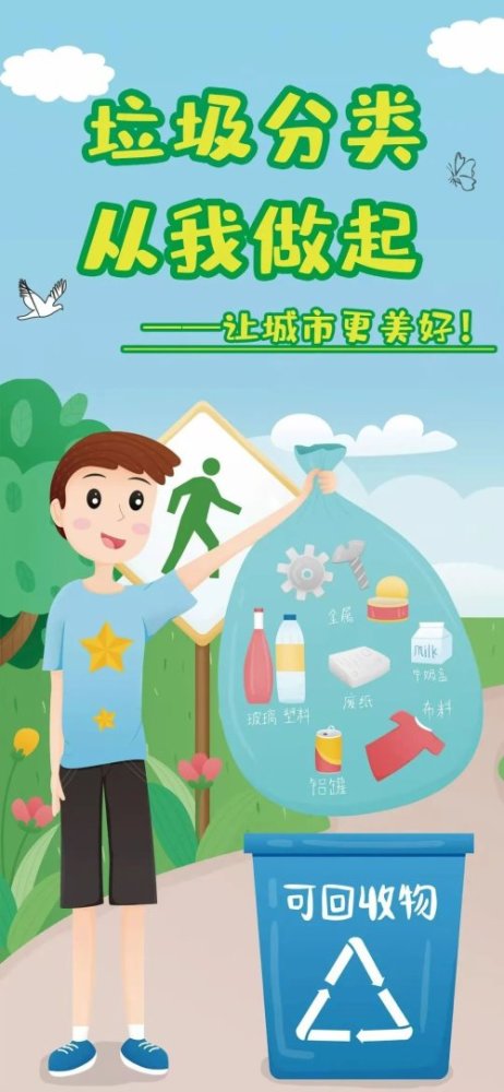 学习园地一看就懂的垃圾分类知识小漫画