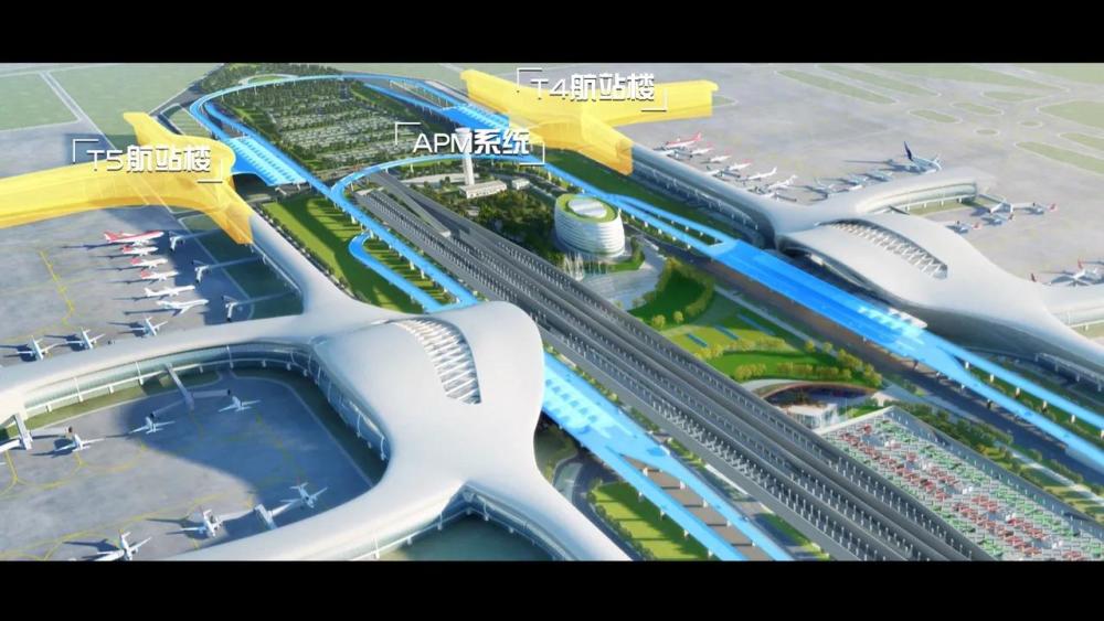 吴圩机场:新建第二跑道,t3航站楼 你想要的图都在这