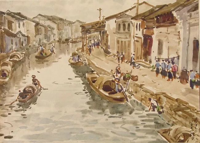 柳新生水彩风景作品欣赏