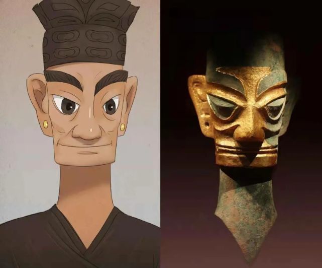 三星堆式疑惑猪头火锅外星人