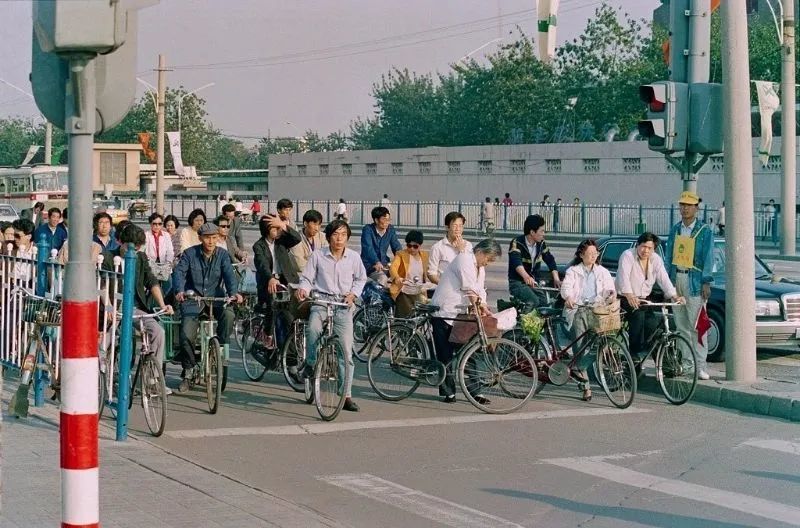 1990年的北京街景